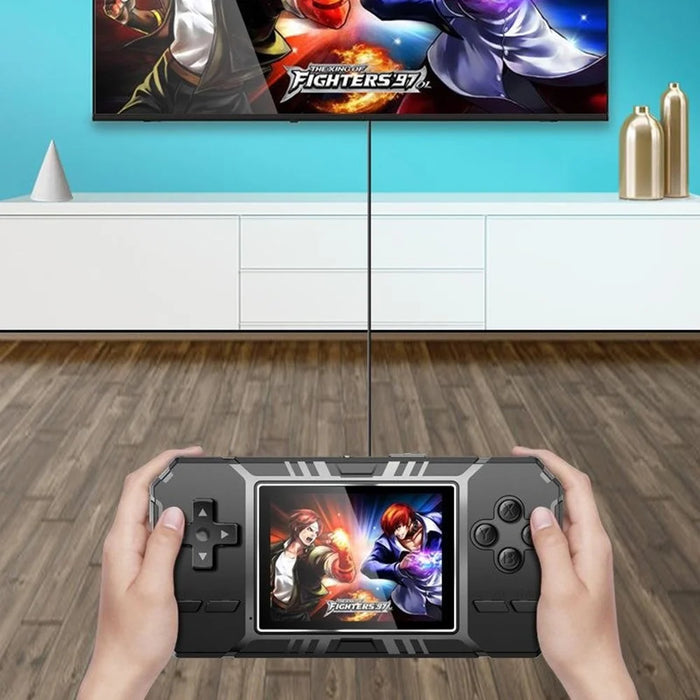 S8 Retro Handheld Video Game Console 500 in 1 Classic Games Portable Mini Gamepad - Black - 4