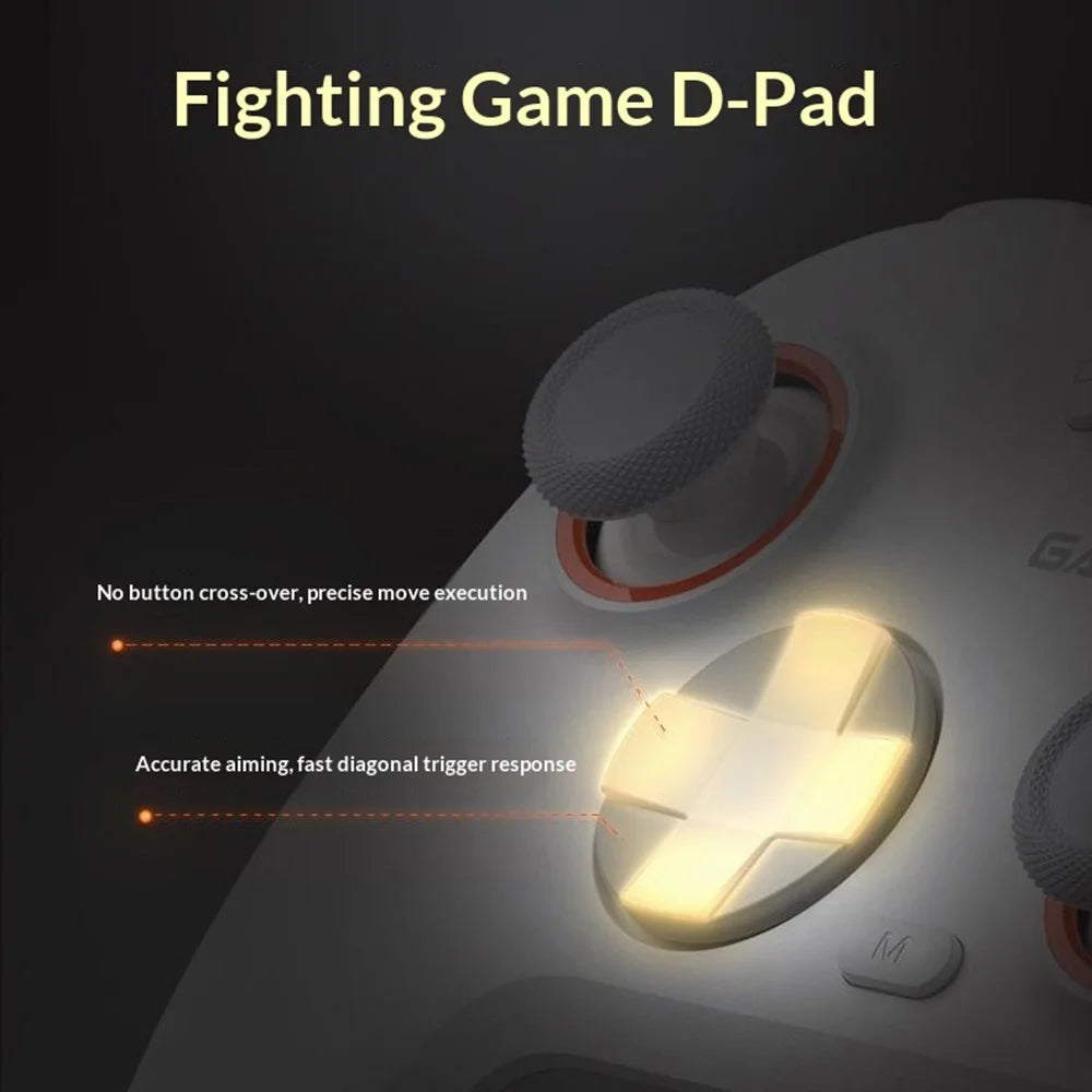 GAMESIR Nova 2 Lite Bluetooth-compatible 2.4G Wireless Game Controller with Hall Effect Joystick Wired Gamepad - Dark Grey - 2