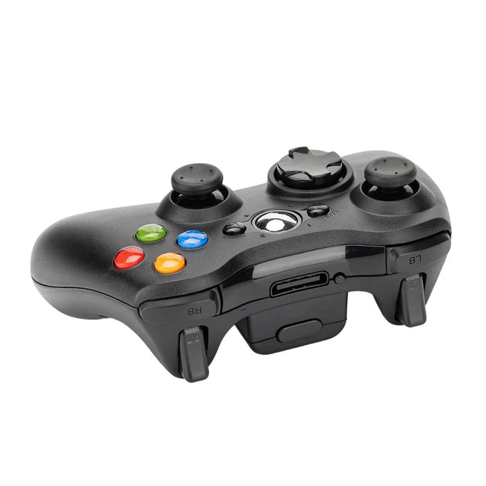 2.4G Wireless Controller for Microsoft Xbox 360 / PC Gaming Dual Motor Vibration Gamepad - Black - 5