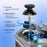 G6 Pro Wireless Gaming Controller RGB Lighting Hall Trigger Carbon Film Joystick Clear Gamepad for Nintendo Switch  /  PC  /  Android  /  iOS - Transparent - 3