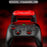 S13E Wireless Gaming Controller Dual Hall Effect Joysticks for Nintendo Switch 2 / Switch / PC with Programmable Back Buttons - Black  /  Red - 3