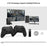 Game Controller for Xbox Series S / X / Xbox One / One S / One X / PC 2.4G Wireless Gamepad with Receiver - Black - 3