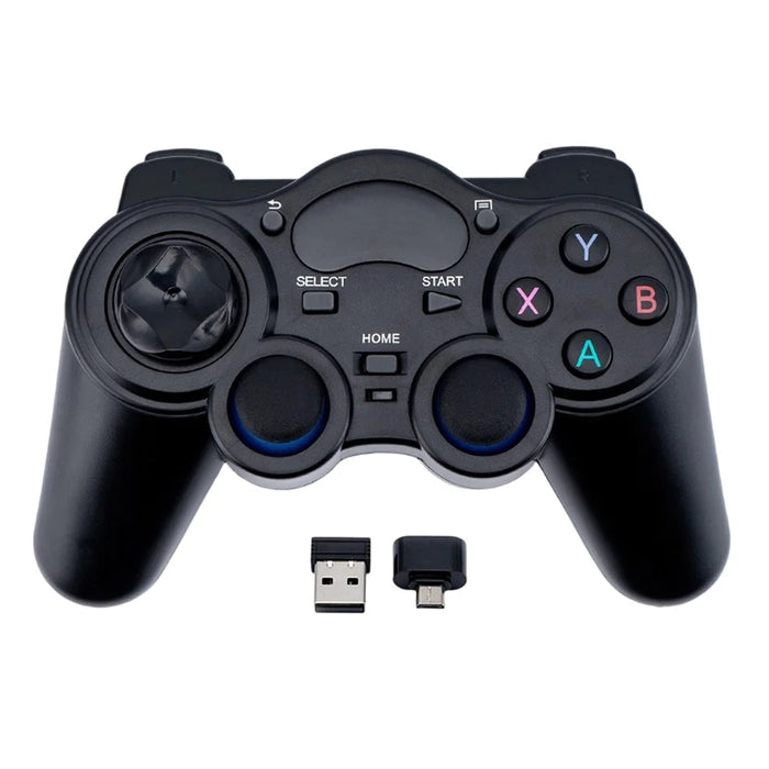 DNS-850 2.4G Wireless Game Controller for Sony PlayStation 3 / PC / TV / Android Smartphone Gaming - Black - 1