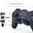 DNS-850 2.4G Wireless Game Controller for Sony PlayStation 3 / PC / TV / Android Smartphone Gaming - Black - 2