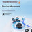 KP5 For Sony PlayStation 5 / PC Wired Gaming Controller 6-Axis Motion Sensing Dual Vibration Gamepad - Black - 3