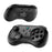 Y04 Gaming Controller 6-Button Fighting Layout Hall Joystick for Nintendo Switch / Sony PlayStation 4 / 3 / PC - Black - 1