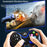 V8 Bluetooth-compatible Wireless Gamepad with Phone Holder for Android / iOS / PC / PS3 / TV Gaming Controller - 6