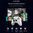 G11 Wireless Gaming Controller Hall Effect Triggers 6-Axis Gyroscope for Nintendo Switch / Sony PlayStation 4 / PC / iOS / Android - Black - 2