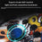 XSX Water Transfer Print 2.4G Wireless Gaming Controller Dual Vibration Motor Gamepad for PC Switch Android - Graffiti - 3