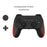 CM-039 Dual Player 2.4G Wireless Controller Gamepad with Interchangeable D-pad for PC Android Smart TV Gaming - Black - 2