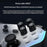 GAMESIR T4n Pro Tri-Mode Bluetooth-compatible Wireless Game Controller RGB Light with Charging Dock - Starry Blue - 3