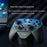 GAMESIR T4n Pro Tri-Mode Bluetooth-compatible Wireless Game Controller RGB Light with Charging Dock - Starry Blue - 4