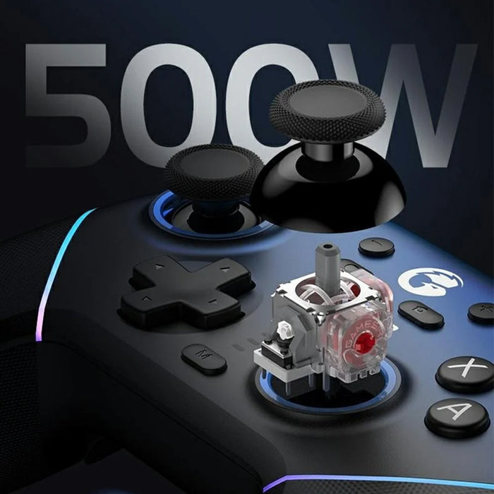 GAMESIR T4n Pro Tri-Mode Bluetooth-compatible Wireless Game Controller RGB Light with Charging Dock - Starry Blue - 6
