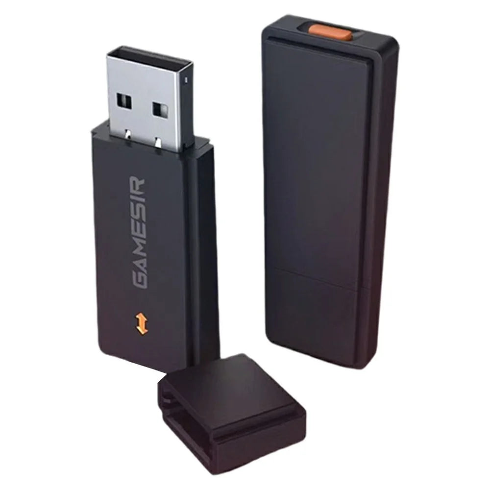 GAMESIR 2.4G Wireless Receiver Low Latency Plug and Play USB Adapter for Morning Star - Black - 1