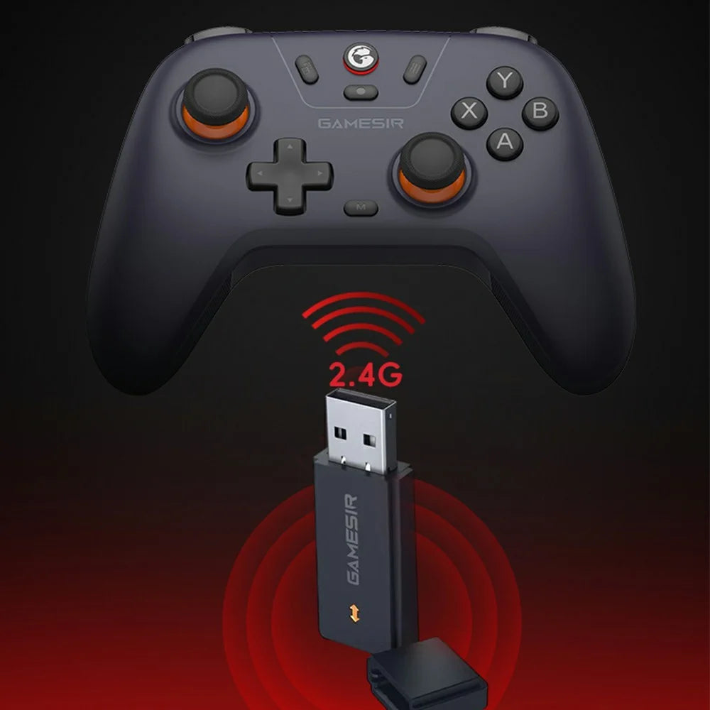 GAMESIR 2.4G Wireless Receiver Low Latency Plug and Play USB Adapter for Morning Star - Black - 5
