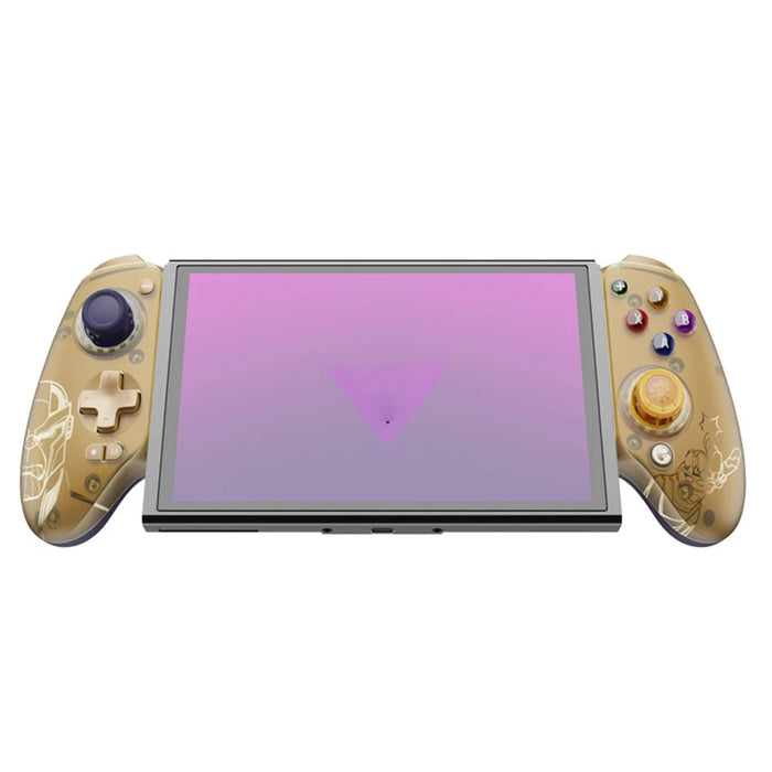 GAMESIR G8+ Bluetooth-compatible Telescopic Game Controller Hall Effect Joystick for Xbox / Switch - Purple+Gold - 1