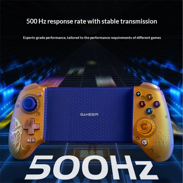 GAMESIR G8+ Bluetooth-compatible Telescopic Game Controller Hall Effect Joystick for Xbox / Switch - Purple+Gold - 3