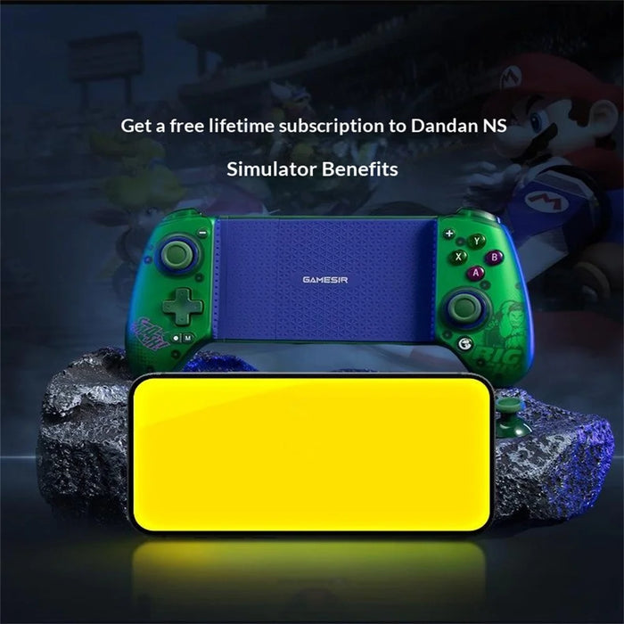 GAMESIR G8+ Bluetooth-compatible Telescopic Game Controller Hall Effect Joystick for Xbox / Switch - Purple+Gold - 5