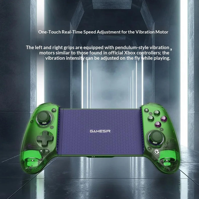 GAMESIR G8+ Bluetooth-compatible Telescopic Game Controller Hall Effect Joystick for Xbox / Switch - Purple+Gold - 7