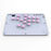 D116 Acrylic Crystal Panel 16-Key Arcade Controller for Sony PlayStation 4 / 3 / Nintendo Switch / PC Fighting Game Keyboard - White - 3