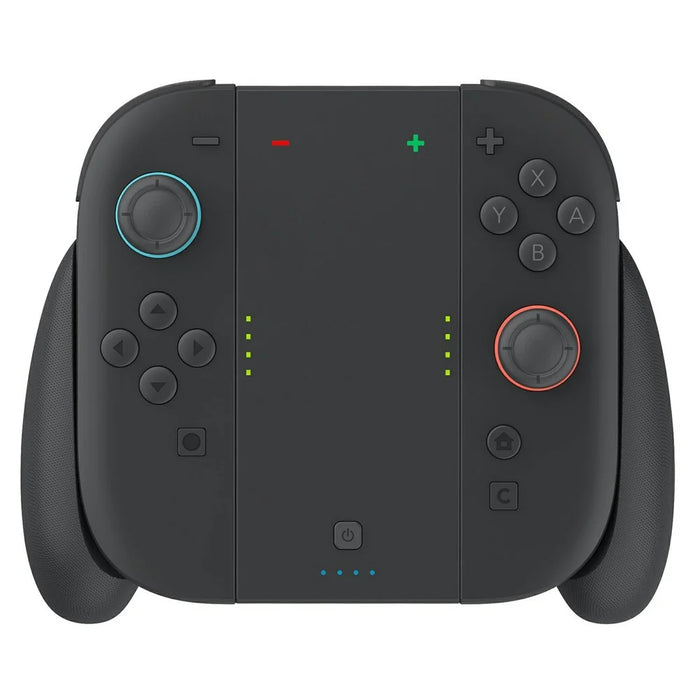 SW2070 Charging Grip for Nintendo Switch 2 Joy-Con Controller 1500mAh Portable Charger with Back Button - Black - 3