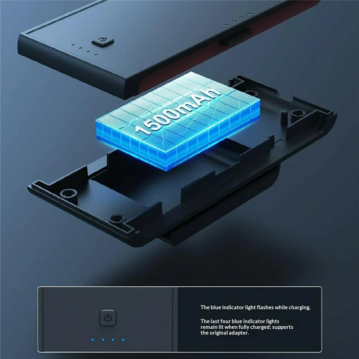 SW2070 Charging Grip for Nintendo Switch 2 Joy-Con Controller 1500mAh Portable Charger with Back Button - Black - 7