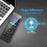 T51 Digital Voice Recorder Built-in 8GB Memory Noise Reduction 1.44 Inch TFT Screen MP3 Player - Black - 4