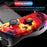 IPEGA PG-9083A/B Retractable Wireless Bluetooth-compatible Game Controller Gamepad PUBG Joystick Pad for IOS/Android - Red Blue Flames - 5