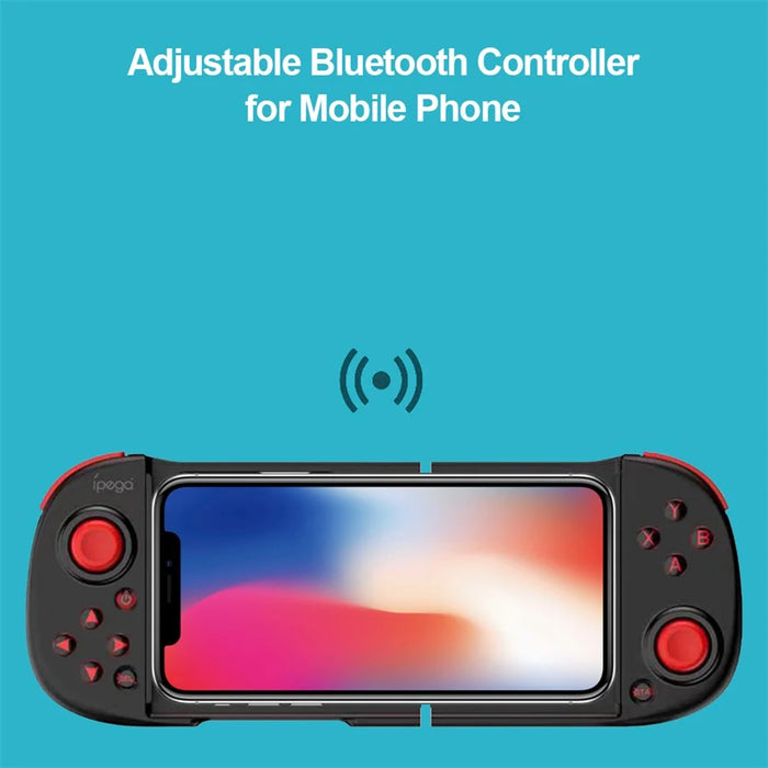 IPEGA PG-9217 Stretchable Wireless Gamepad Bluetooth-compatible Joystick Game Handle for IOS/Android - Black - 6