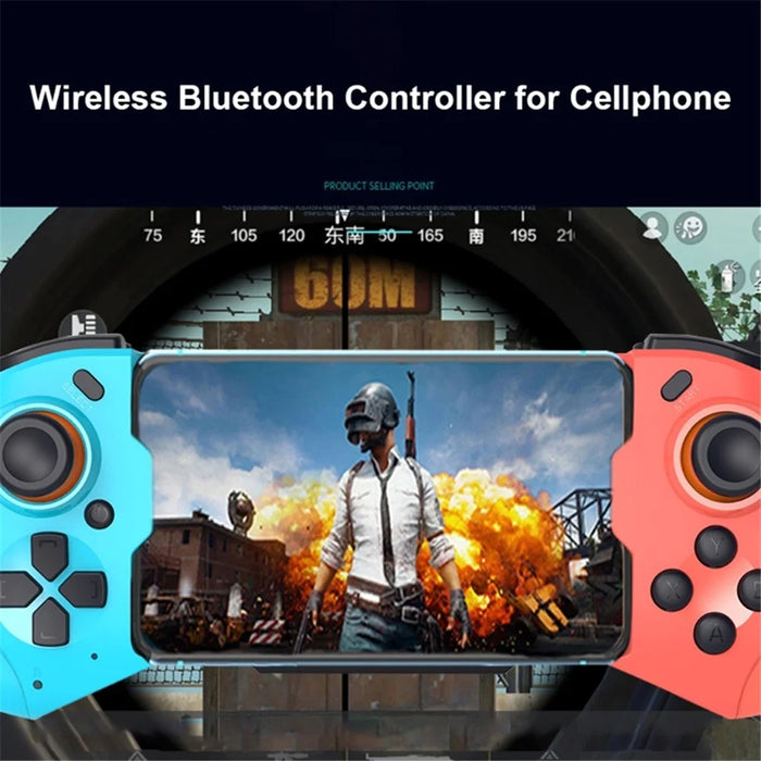 MOCUTE 060 Bluetooth-compatible Wireless Retractable Gamepad Game Joystick Controller for Android/iOS Mobile Phone - Black - 7