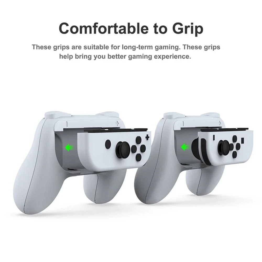 DOBE-TNS-851B 1 Pair Non-slip Handle Hand Grip for NS-Switch OLED Controller Gamepad Game Accessories - 2