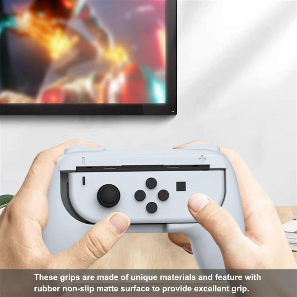 DOBE-TNS-851B 1 Pair Non-slip Handle Hand Grip for NS-Switch OLED Controller Gamepad Game Accessories - 4