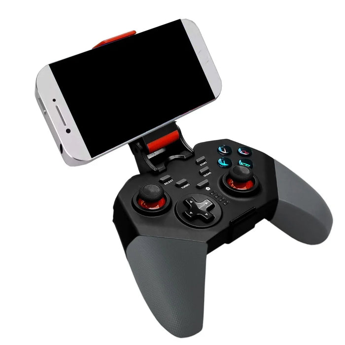 8721 Wireless Gamepad Game Controller with Bracket for iOS Android Smartphone Up to 6inches - 7