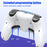 P02 Bluetooth Wireless Game Controller Double Vibration Six-axis Programmable Gamepad for Nintendo Switch/PS4 Game Consoles - Red - 4