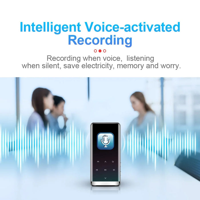 M13 32GB Portable Audio Recorder 1.5 inch Screen Bluetooth-compatible MP3 Video Pictures Viewing FM Radio E-book Reader Voice Activated Voice Recorder - 7