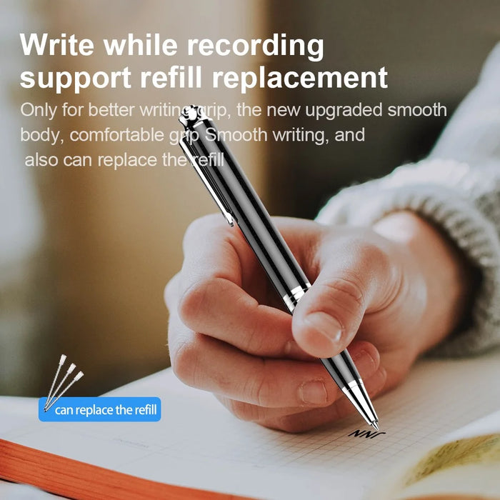 Q60 Compact Size 32G Voice Recorder Pen Easy Concealing Audio Recorder Voice Activated Recording Device for Lecture Meeting Class Interview - 5