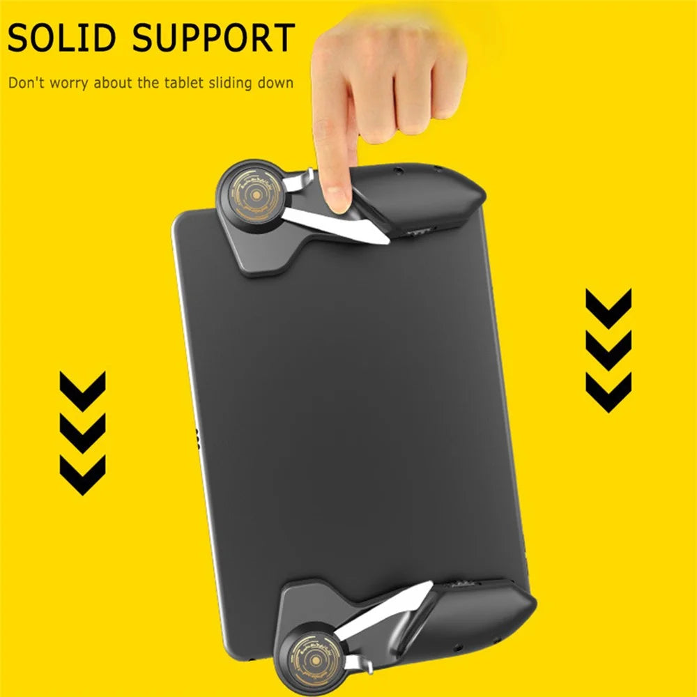 1 Pair Tablet Gaming Controller Six Finger Game Joystick Target Button L1R1 Shooter Trigger for PUBG Game - 6