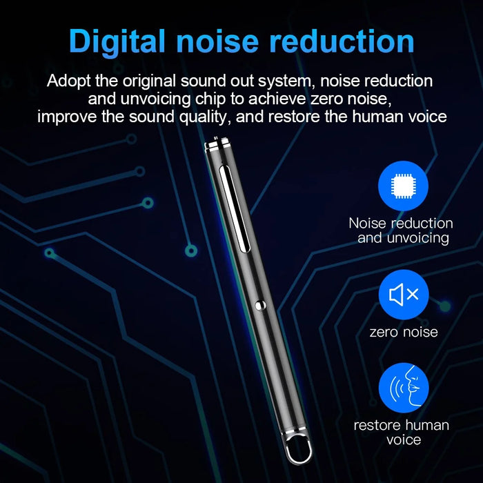 Q83 Voice Control Recorder Voice Recording Pen Device 16G Infrared Ray Indicator Light Voice Recorder - 4