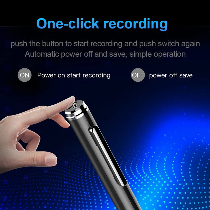 Q83 Voice Control Recorder Voice Recording Pen Device 16G Infrared Ray Indicator Light Voice Recorder - 6