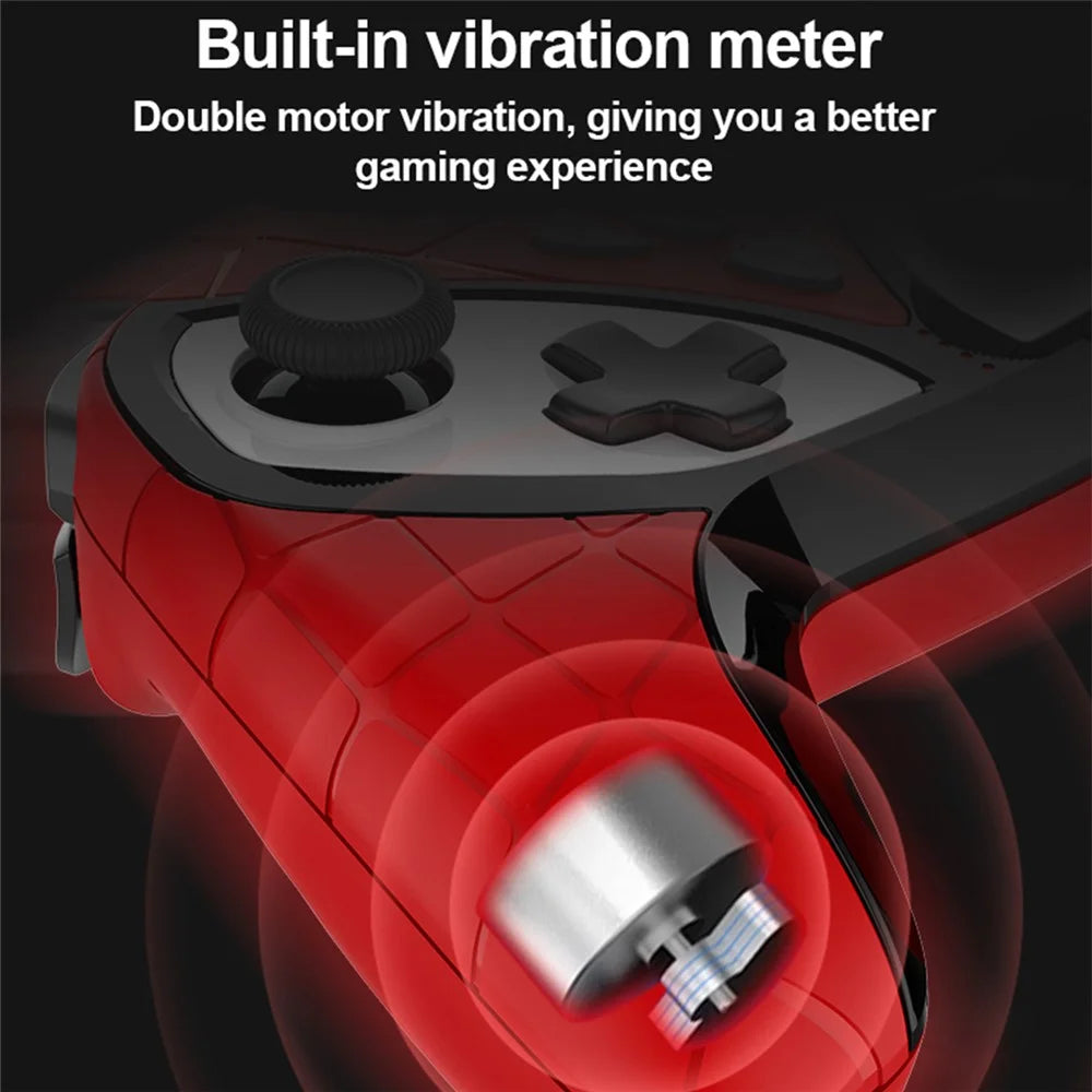 IPEGA PG-SW018 Wireless Game Controller Bluetooth-compatible Gamepad Cordless Handle with Programmable Button for Nintendo Switch/PS3/PC - 7