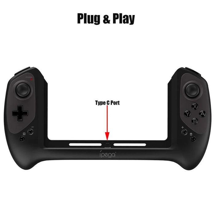 IPEGA PG-9163 Type-C Wireless Game Controller Plug&Play Handheld Gamepad Joystick for Nintendo Switch Console - 2
