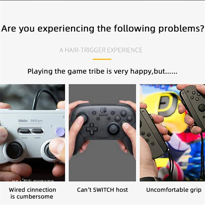 IPEGA PG-9163 Type-C Wireless Game Controller Plug&Play Handheld Gamepad Joystick for Nintendo Switch Console - 4