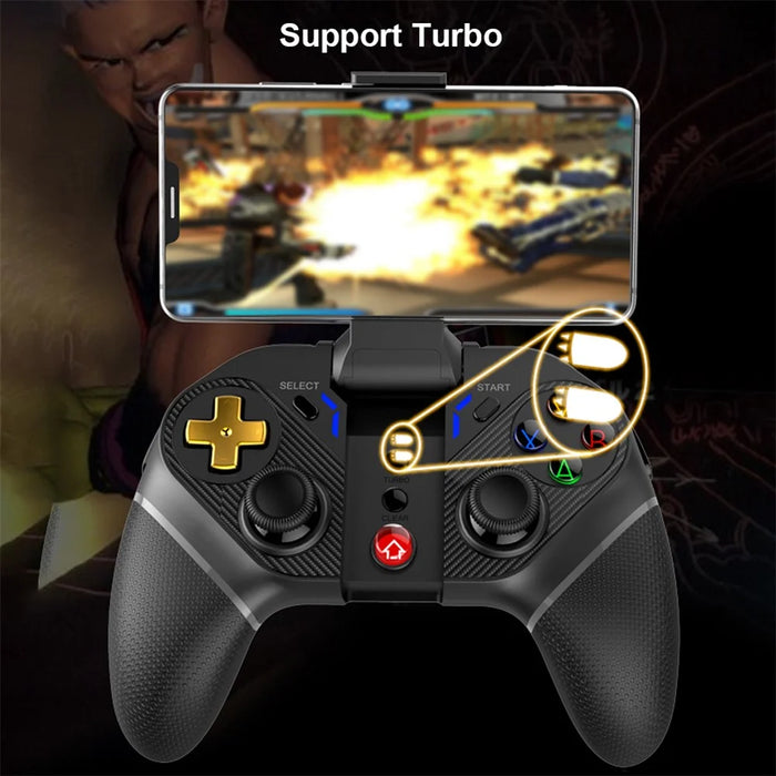 IPEGA PG-9218 Bluetooth-compatible Cordless Gamepad Wireless Game Controller with 2.4G Receiver Programmable Button for Nintendo Switch/PS3/PC - 7