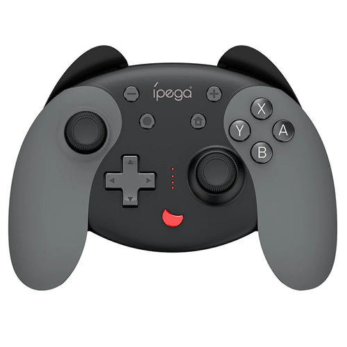 IPEGA PG-SW068 Wireless Game Controller Bluetooth-compatible Joystick with Six-axis Gyroscope NFC Vibration for Nintendo Switch - Black/Grey - 1