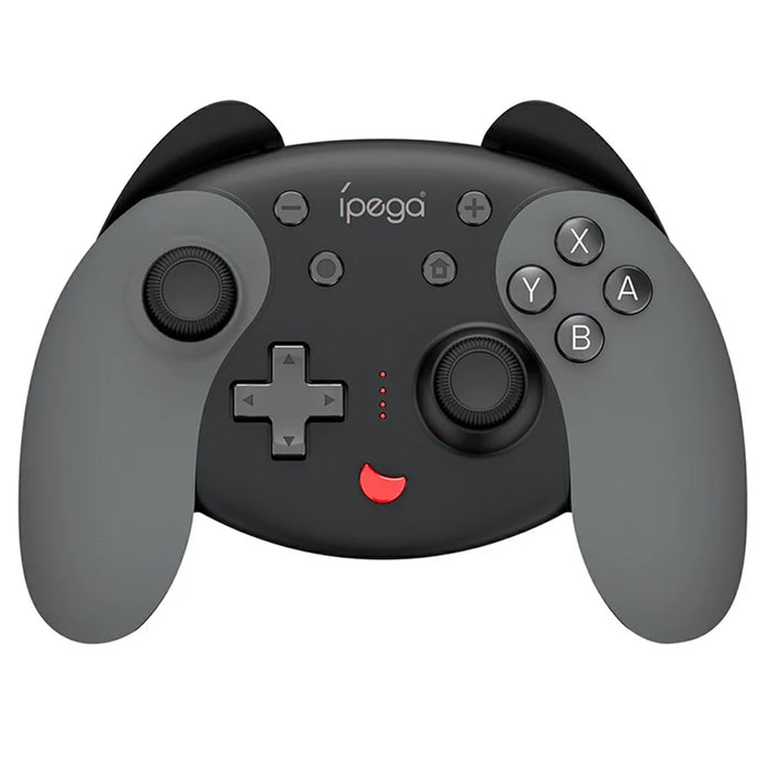IPEGA PG-SW068 Wireless Game Controller Bluetooth-compatible Joystick with Six-axis Gyroscope NFC Vibration for Nintendo Switch - Black/Grey - 1