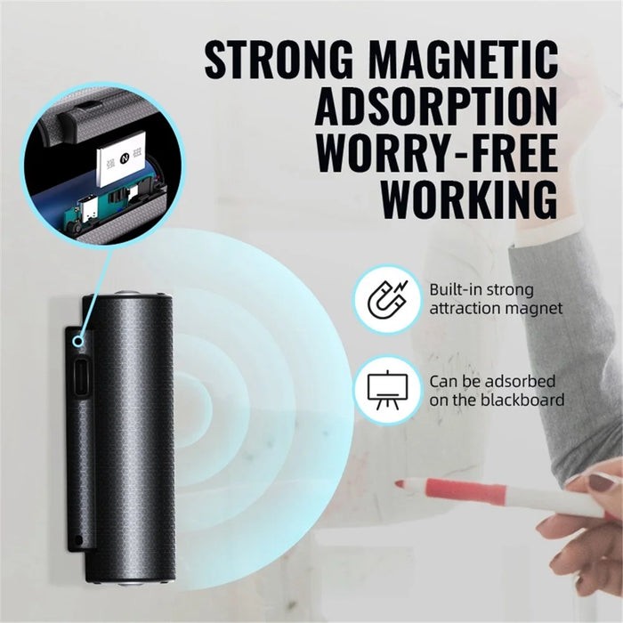 Q76 32GB Strong Magnetic Mini Voice Activated Recorder 365-Day Standby Timestamp Time Data Syncing for Lectures Meetings Interviews - 5