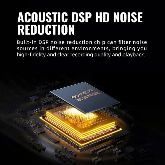 Q76 16GB Strong Magnetic 3200mAh Voice Recorder PMC Voice Decoding Timestamp for Lectures Meetings Interviews - 4