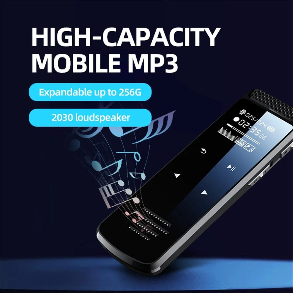 Q55 4GB DSP Noise Reduction Touch Screen Audio Recorder Zinc Alloy Voice-to-Text Voice Recording Device for Lectures Meetings Classes - 2