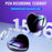 Q66 64GB DSP Noise Reduction Heart-Shaped Pendant Audio Recorder Zinc Alloy Play Recording Voice Recording Device for Lectures Meetings Classes - 6