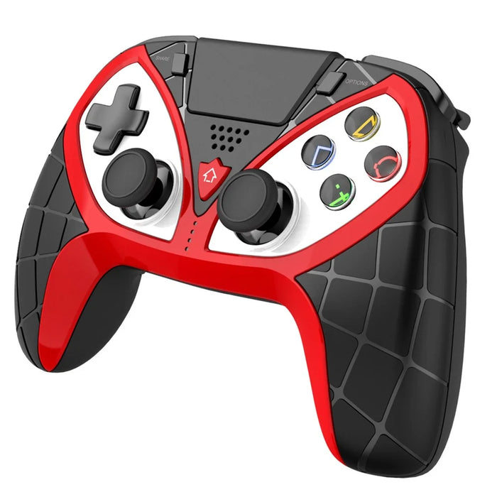 IPEGA PG-P4012 Controller for PS4 Wireless Gamepad with Dual Motor Vibration Function - Black / Red - 1